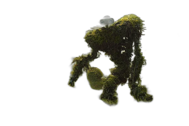creature, robot, dragon, animal, 3d render, concept art, fantasy art, pixel art transparent PNG cut-out