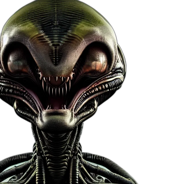 creature, mask, face, concept art, 3d render, outer space, alien, highly transparent PNG cut-out