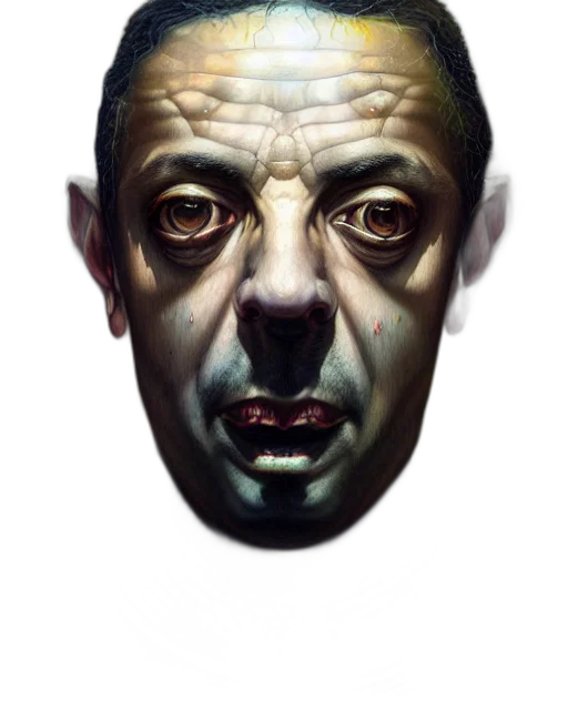 face, mask, animal, creature transparent PNG cut-out