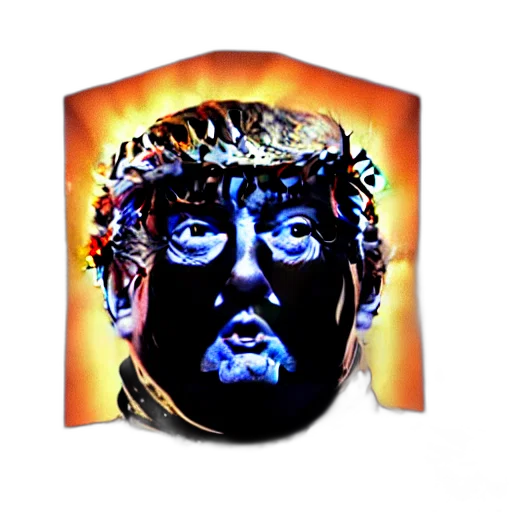 mask, face, crown, creature transparent PNG cut-out