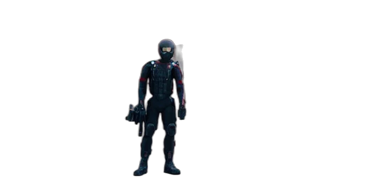 mask, weapon, robot, creature transparent PNG cut-out