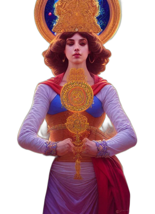 crown, dress, jewelry, sword, fantasy art, concept art, comic book art, photorealistic transparent PNG cut-out