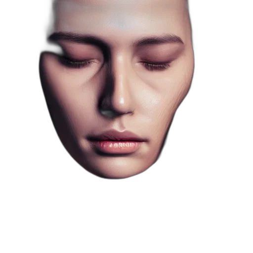 face, mask, robot, crown transparent PNG cut-out