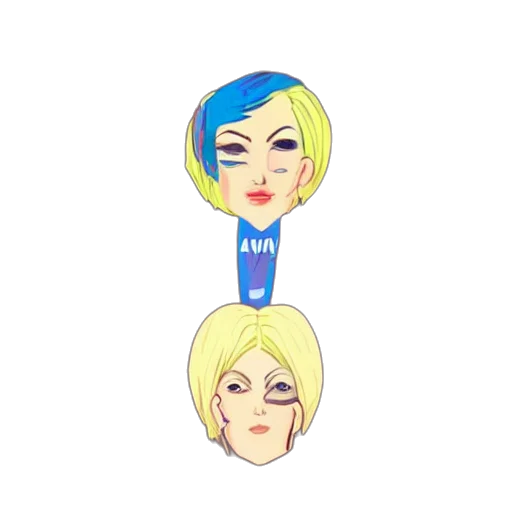 cartoon, anime, pixel art, vaporwave transparent PNG cut-out
