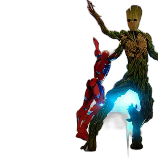 staff, sword, weapon, concept art, 3d render, comic book art, fantasy art, fire transparent PNG cut-out