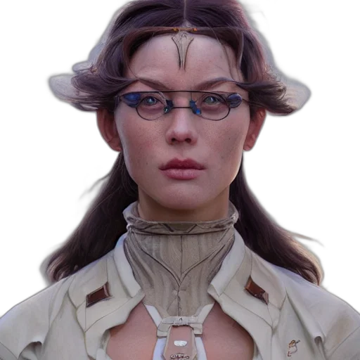 face, staff, jewelry, crown, concept art, 3d render, photorealistic, fantasy art transparent PNG cut-out