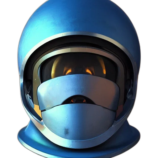 mask, robot, face, 3d render, concept art, photorealistic, pixel art, outer space transparent PNG cut-out