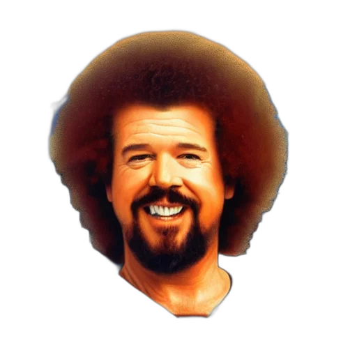 hair, face, hat, staff transparent PNG cut-out