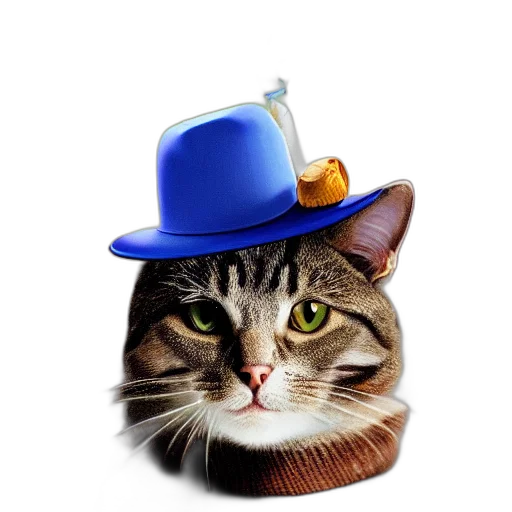 hat, crown, animal, staff transparent PNG cut-out