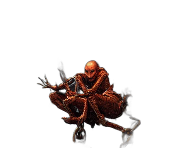 creature, staff, dragon, weapon transparent PNG cut-out