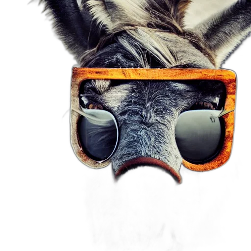 mask, animal, creature, face, 3d render, concept art, photorealistic, cartoon transparent PNG cut-out
