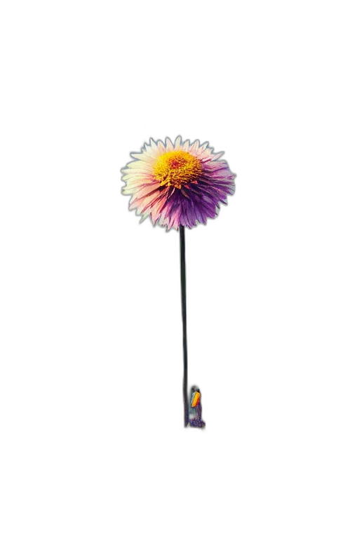 staff, flower, umbrella, jewelry, 3d render, photorealistic, giant, daisy transparent PNG cut-out