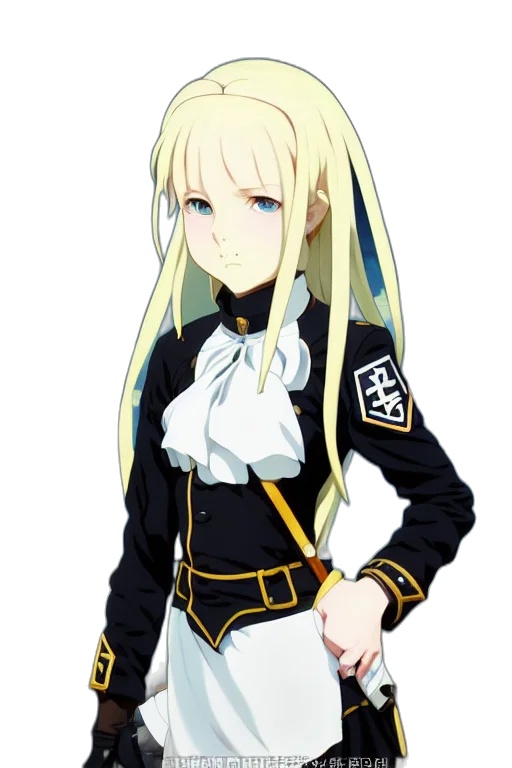 staff, jacket, dress, sword transparent PNG cut-out