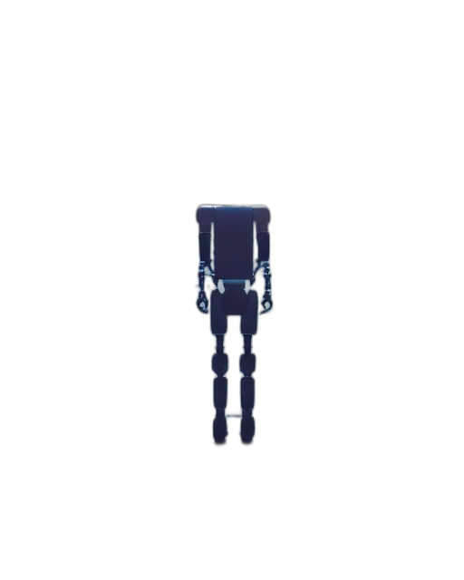 robot, staff, umbrella, jacket transparent PNG cut-out