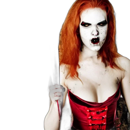 photo, real-life, beautiful, vampire, warrior transparent PNG cut-out