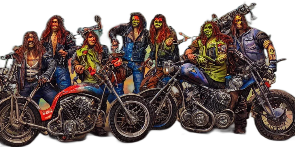 comic book art, concept art, fantasy art, apocalyptic transparent PNG cut-out