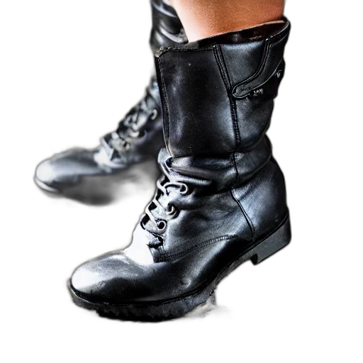 shoes, weapon, photorealistic, 3d render, these, boots, made, walking transparent PNG cut-out