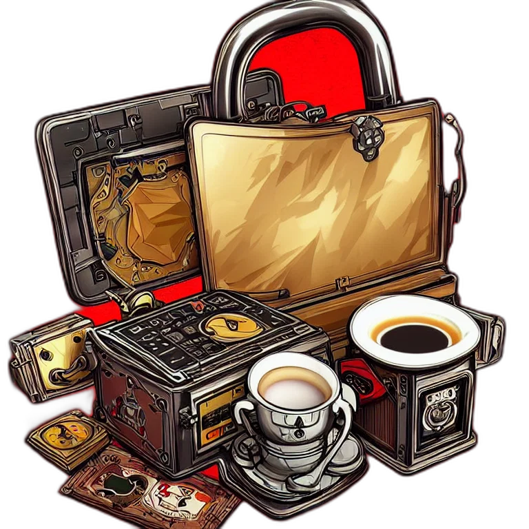 furniture, jewelry, food, concept art, pixel art, fantasy art, red, dark transparent PNG cut-out