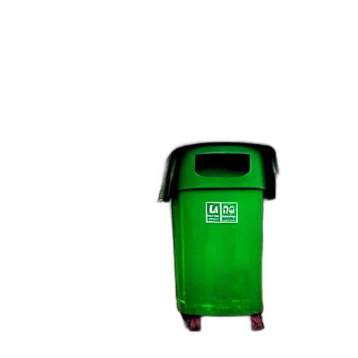 bottle, robot, furniture, staff, 3d render, photorealistic, concept art, green transparent PNG cut-out