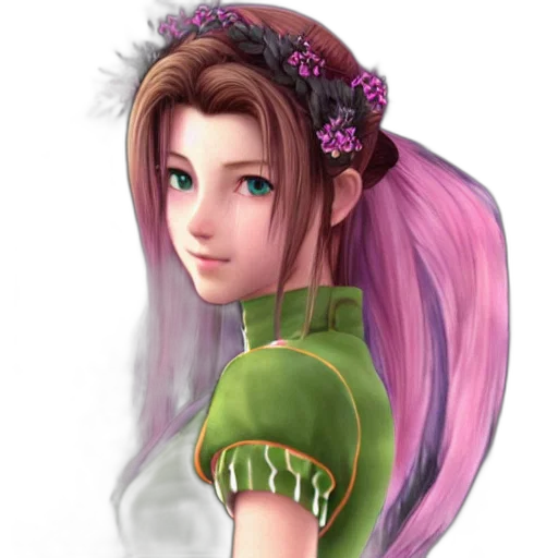 crown, dress, face, staff transparent PNG cut-out