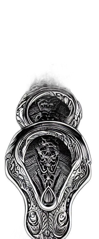 crown, jewelry, dragon, sword transparent PNG cut-out
