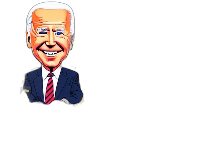 mask, face, 3d render, pixel art, cartoon, concept art, joe, biden transparent PNG cut-out