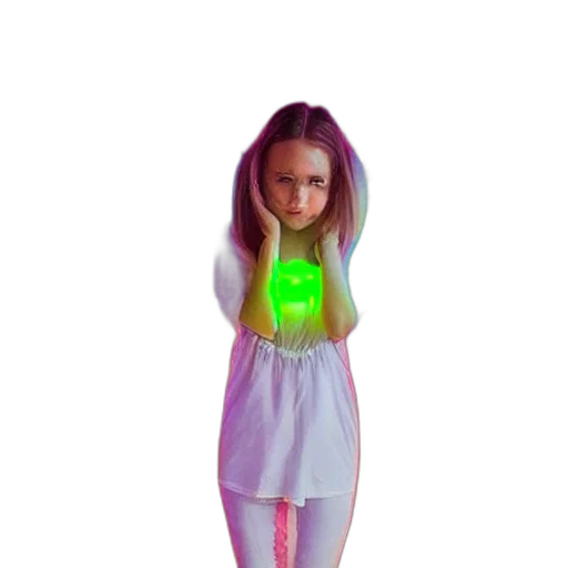 dress, bottle, creature, staff, 3d render, concept art, vaporwave, photorealistic transparent PNG cut-out