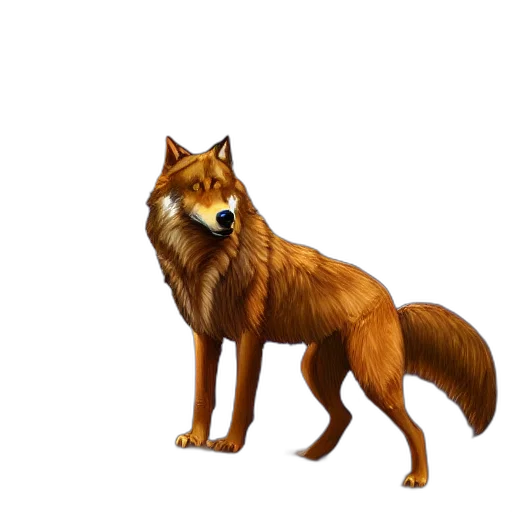 animal, staff, creature, concept art, 3d render, fantasy art, pixel art, digital transparent PNG cut-out