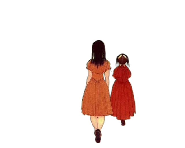 dress, concept art, pixel art, watercolor transparent PNG cut-out