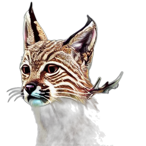 animal, creature, staff, fantasy art transparent PNG cut-out