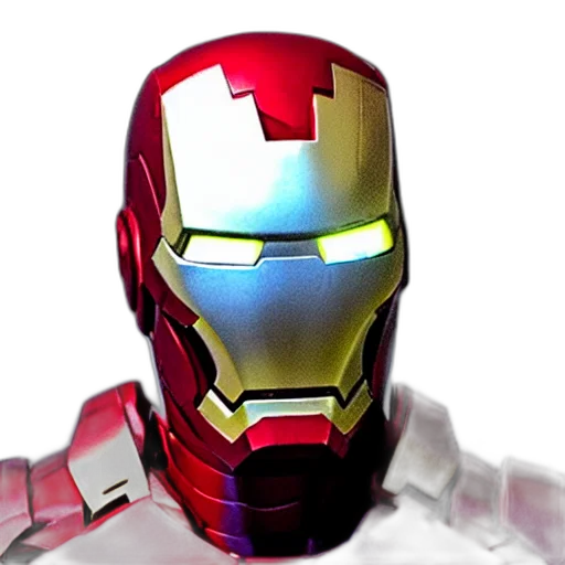 robot, mask, face, 3d render transparent PNG cut-out