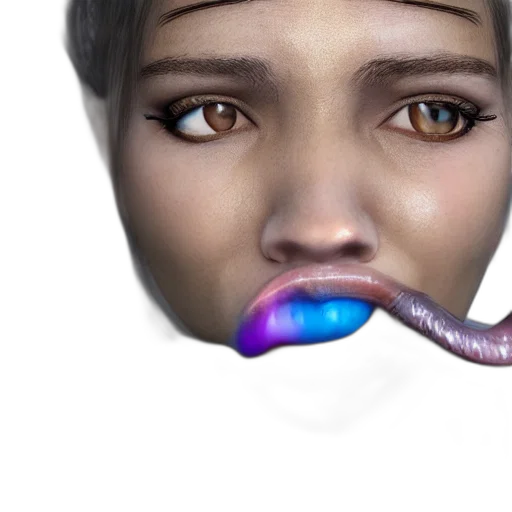 face, creature, mask, jewelry transparent PNG cut-out