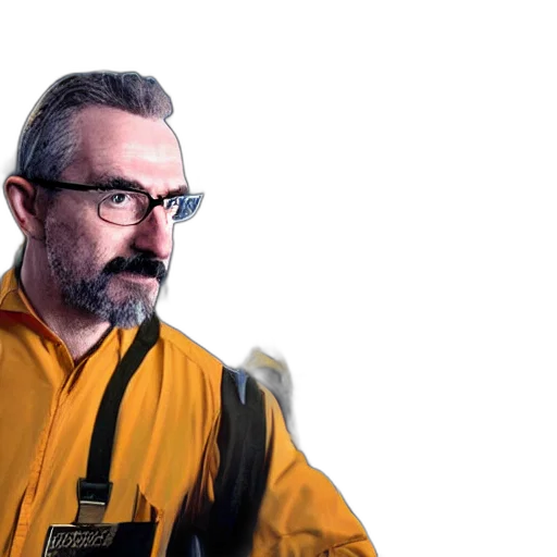 staff, jacket, robot, concept art transparent PNG cut-out