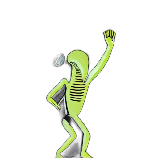 robot, staff, 3d render, concept art transparent PNG cut-out