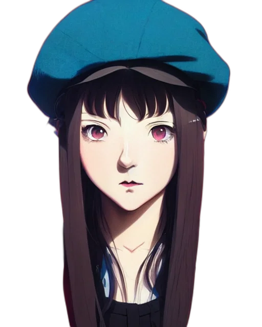 hat, face, staff, jacket transparent PNG cut-out