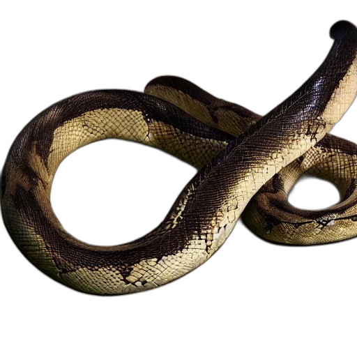 animal, jewelry, staff, creature, 3d render, photorealistic, concept art, snake transparent PNG cut-out