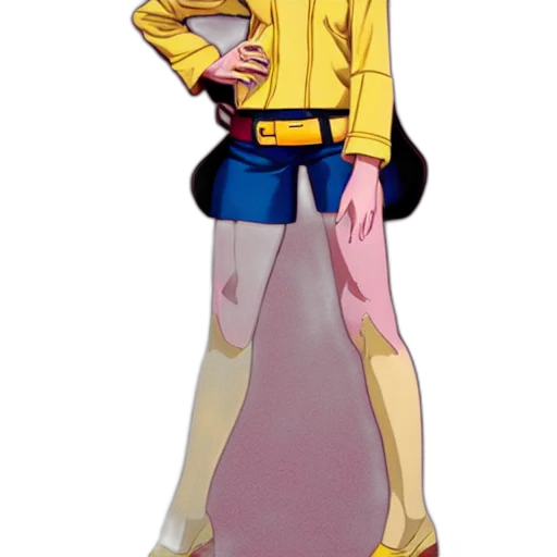 jacket, staff, cartoon, concept art transparent PNG cut-out