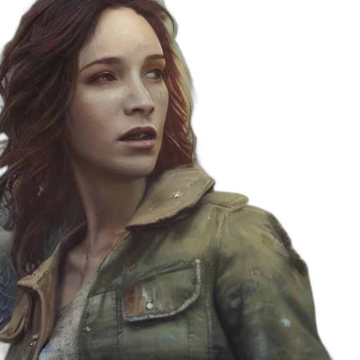 jacket, concept art, photorealistic, comic book art transparent PNG cut-out