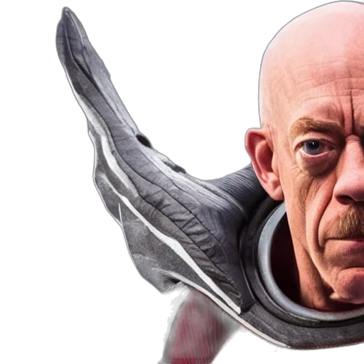 mask, weapon, face, creature, concept art, comic book art, photorealistic, simmons transparent PNG cut-out