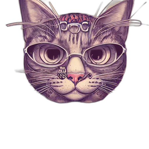 animal, mask, face, photorealistic, cartoon, fantasy art, watercolor, pastel transparent PNG cut-out