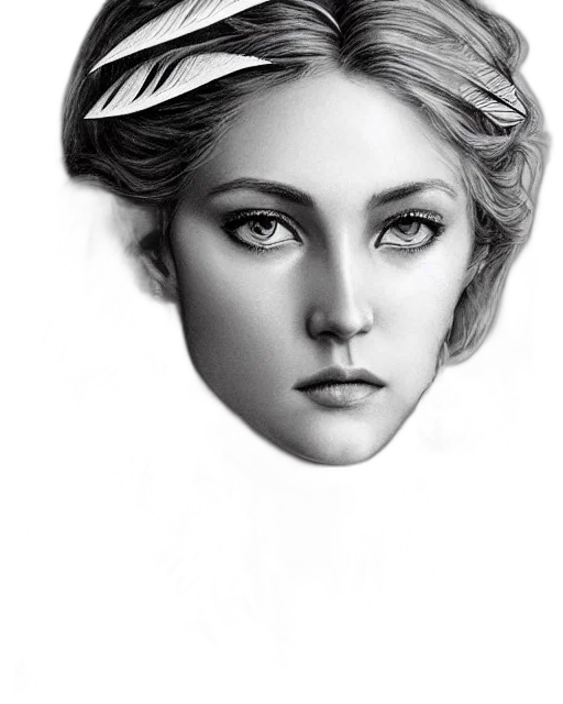 crown, face, hat, jewelry, photorealistic, fantasy art, pencil sketch, oil painting transparent PNG cut-out