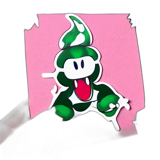 staff, weapon, crown, flower transparent PNG cut-out