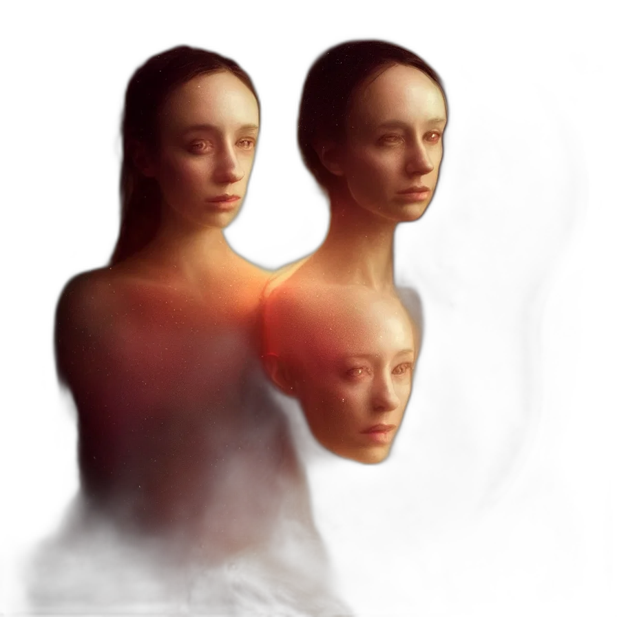 face, robot, mask, hair transparent PNG cut-out