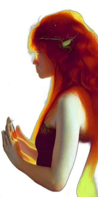 dress, jewelry, crown, face, fantasy art, photorealistic, comic book art, concept art transparent PNG cut-out