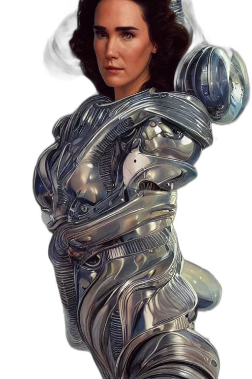 robot, dress, weapon, staff transparent PNG cut-out