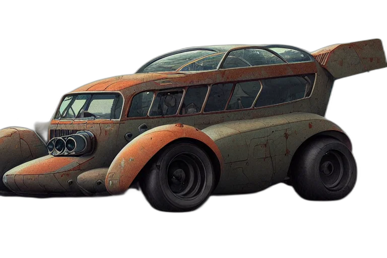 car, concept art, 3d render, photorealistic transparent PNG cut-out