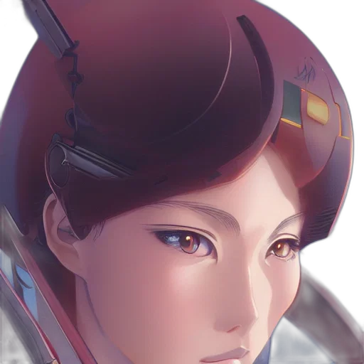 face, staff, crown, robot transparent PNG cut-out