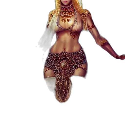 staff, fantasy art, concept art, pixel art, comic book art, golden, earth tones, red transparent PNG cut-out