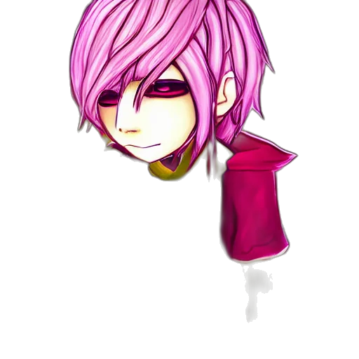 face, mask, staff, jacket, pixel art, anime, concept art, fantasy art transparent PNG cut-out