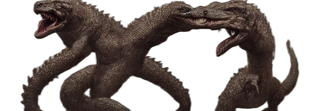 dragon, creature, animal, 3d render transparent PNG cut-out